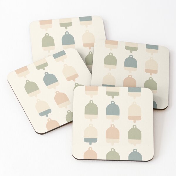 Item preview, Soft Pastel Nautical Buoy Grid designed and sold by AtelierBrumeArt.