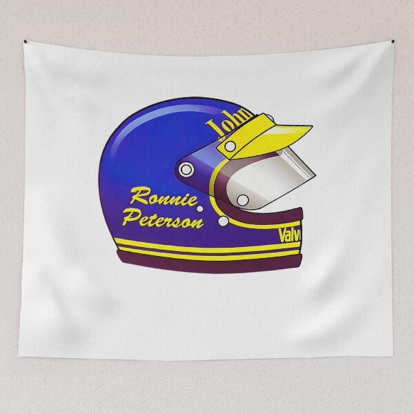 Item preview, Ronnies Petersons Crash Helmet designed and sold by HussienAly.