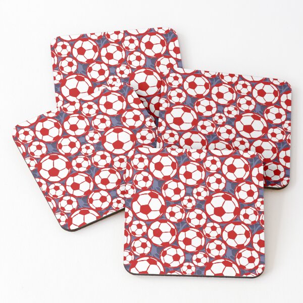Item preview, Football patterns.4. Red design. designed and sold by AnlizArtShop.
