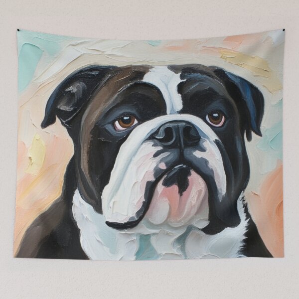Item preview, British Bulldog painting designed and sold by Juzzy72.