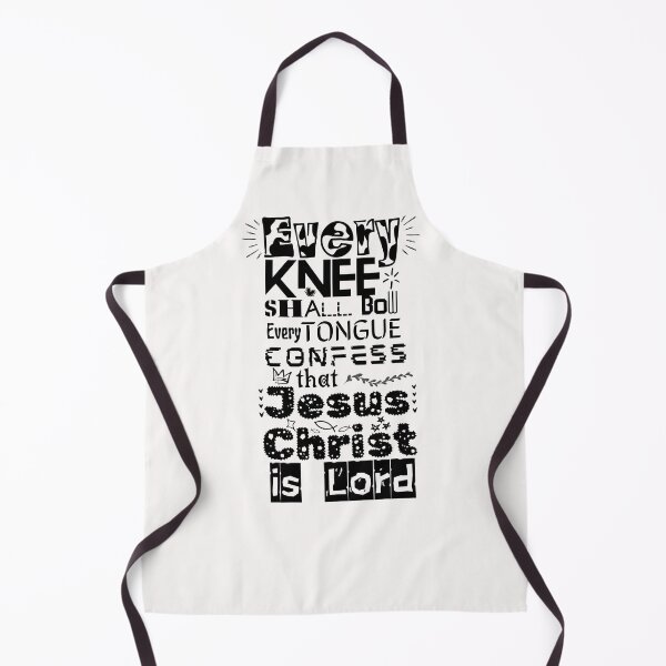 Item preview, Every Knee Shall Bow, Every Tongue confess that Jesus Christ is Lord - Christian Bible Affirmation Text Graphic designed and sold by GEM STYLE.