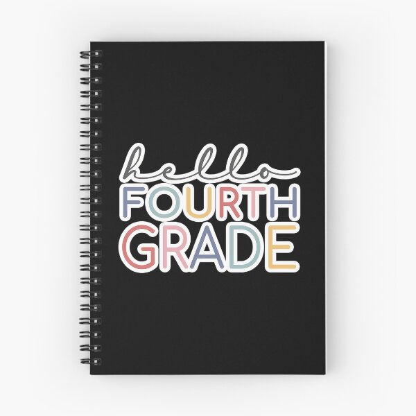 Item preview, Hello Fourth Grade Colorful Script designed and sold by awkidmwf29.