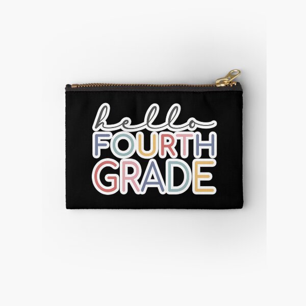 Item preview, Hello Fourth Grade Colorful Script designed and sold by awkidmwf29.