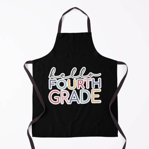 Item preview, Hello Fourth Grade Colorful Script designed and sold by awkidmwf29.