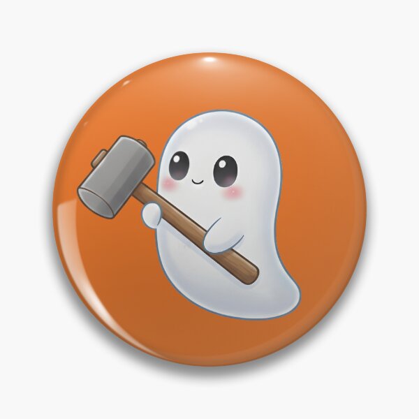 Item preview, The Tiny Tinkering Ghost designed and sold by Yoombreon.