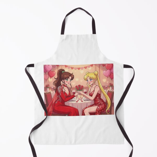 Item preview, Makoto and Usagi Valentine's Date designed and sold by Solace Sparkles.