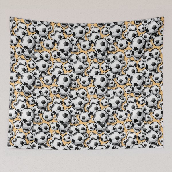 Item preview, Football patterns.10. Yellow design. designed and sold by AnlizArtShop.