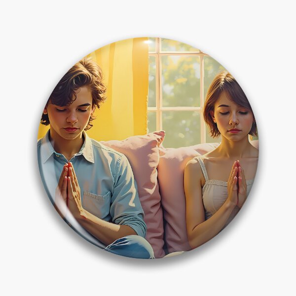 Item preview, Young Couple in Prayer designed and sold by Pastor Reeves Studio.