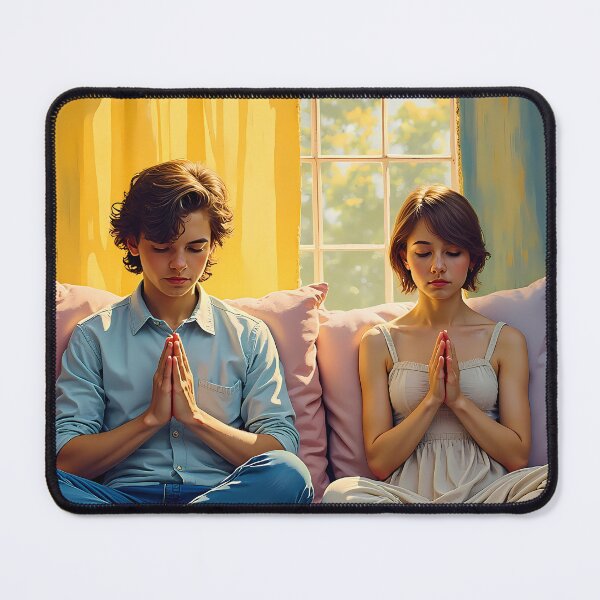 Item preview, Young Couple in Prayer designed and sold by Pastor Reeves Studio.