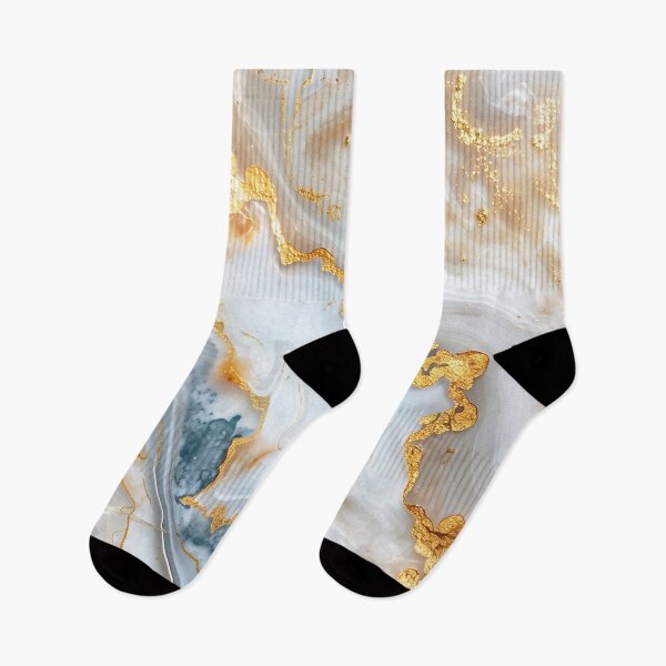 Item preview, White Marble & Gold Fusion designed and sold by Gravitylessarts.