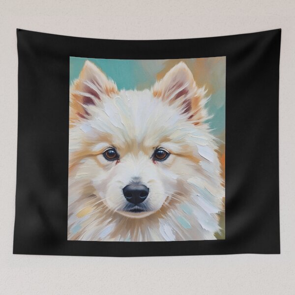 Item preview, Japanese Spitz Painting designed and sold by Juzzy72.