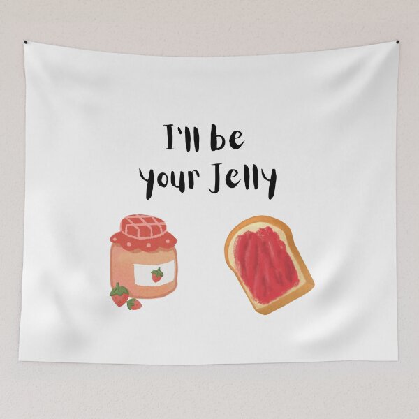 Item preview, I’ll Be Your Jelly – Cute Food Pun Couple designed and sold by XyoticStudios.