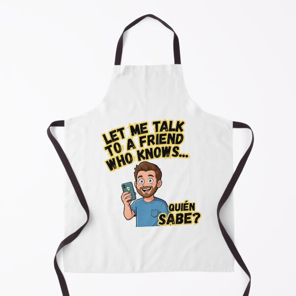 Item preview, “Spanglish Panic Call – ¿Quién Sabes?” designed and sold by Nacho-A-Daddy Creations.
