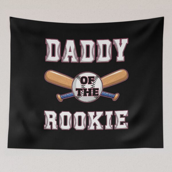 Item preview, Daddy of the Rookie Baseball Shirt designed and sold by KIROSALS.