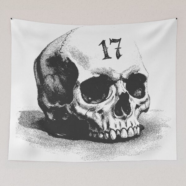 Item preview, Skull art - 17 designed and sold by Ignorante.