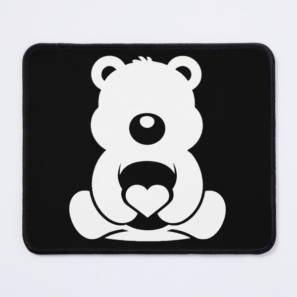 Item preview, Heartcore Teddy — Minimal Silhouette designed and sold by Zayn Studio.