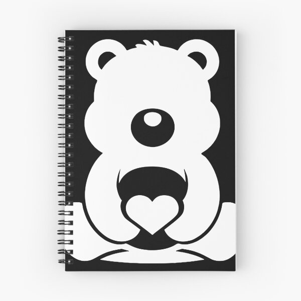 Item preview, Heartcore Teddy — Minimal  Silhouette designed and sold by Zayn Studio.