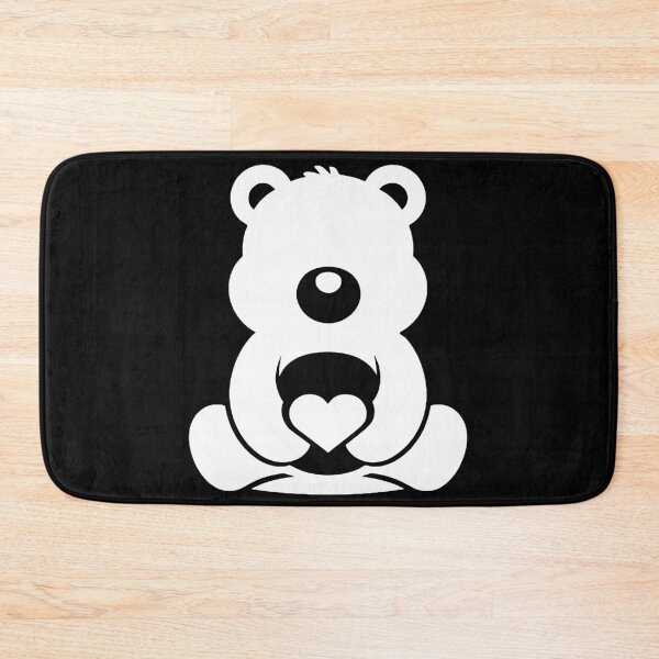 Item preview, Heartcore Teddy — Minimal  Silhouette designed and sold by Zayn Studio.