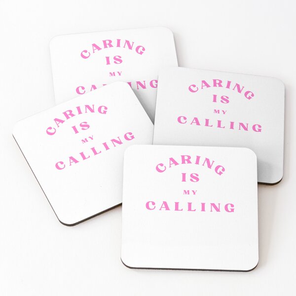 Item preview, Caring Is My Calling Nurse Quote designed and sold by Bongsheila.
