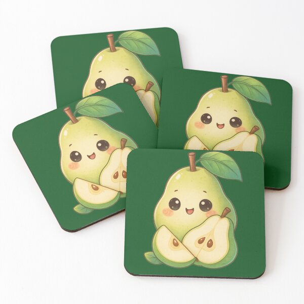 Item preview, Smiling Green Pear designed and sold by Ecosetereos.