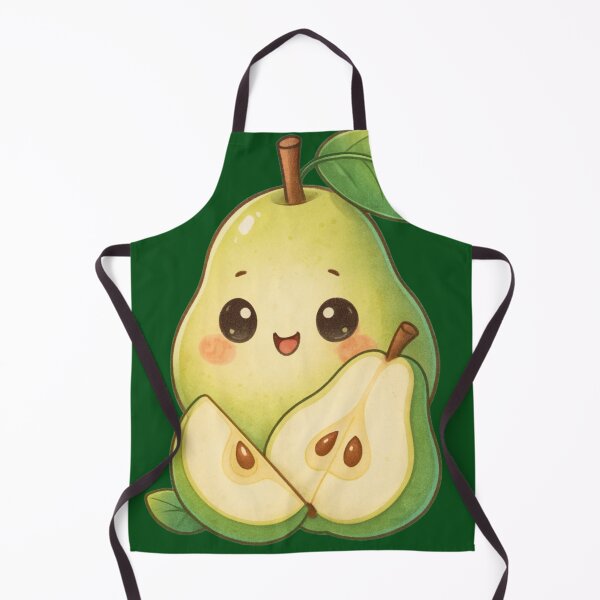 Item preview, Smiling Green Pear designed and sold by Ecosetereos.