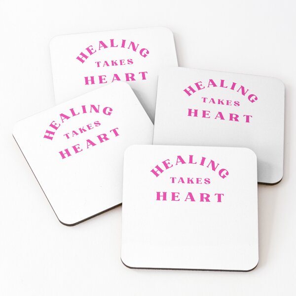Item preview, Healing Takes Heart Nurse Quote designed and sold by Bongsheila.