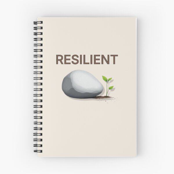 Item preview, Resilient – Growth Through Adversity Minimal Nature Art designed and sold by The SD Ink.
