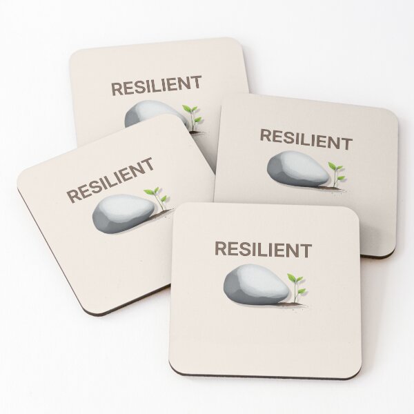 Item preview, Resilient – Growth Through Adversity Minimal Nature Art designed and sold by The SD Ink.
