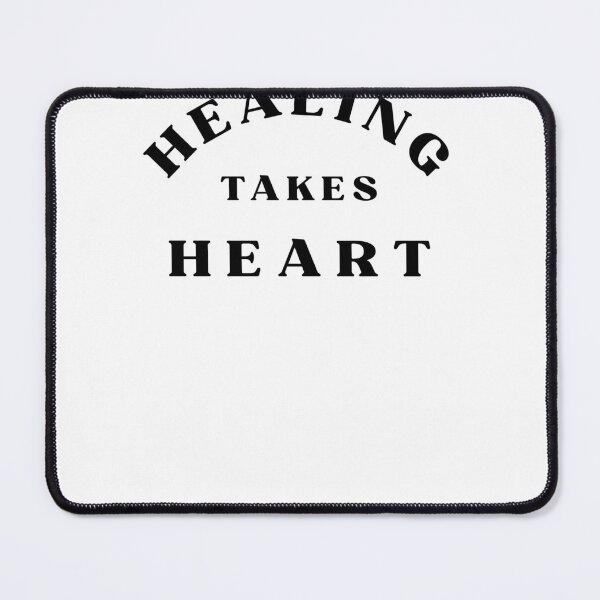 Item preview, Healing Takes Heart Nurse Quote designed and sold by Bongsheila.