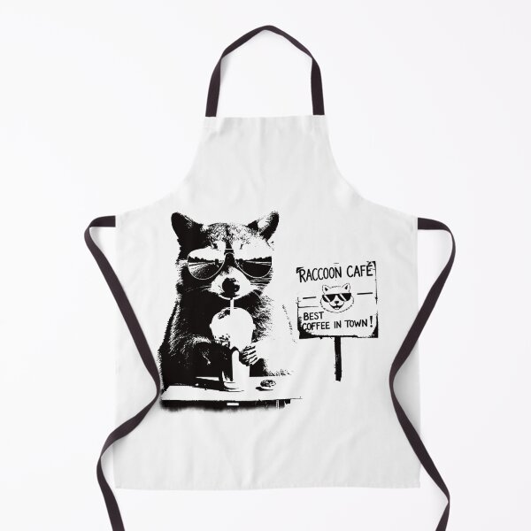 Item preview, Raccoon Drinking Iced Coffee. #3 designed and sold by EunsooLee.