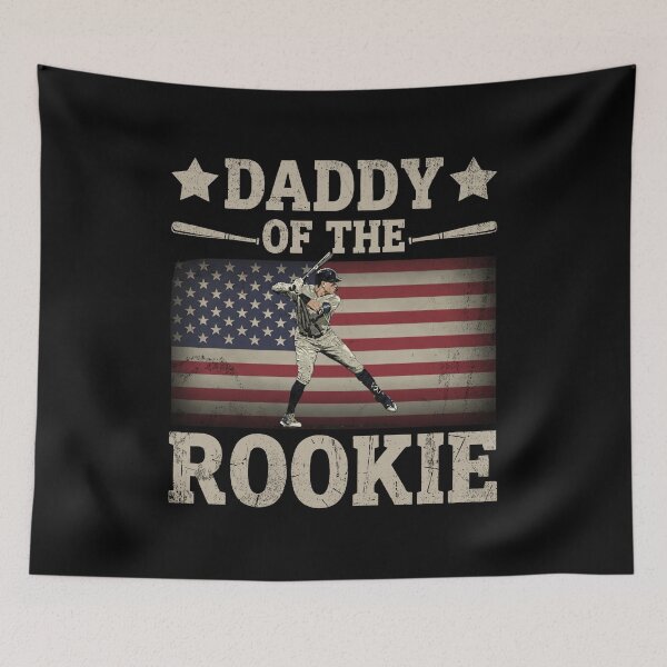 Item preview, Daddy of the Rookie Baseball Shirt designed and sold by KIROSALS.