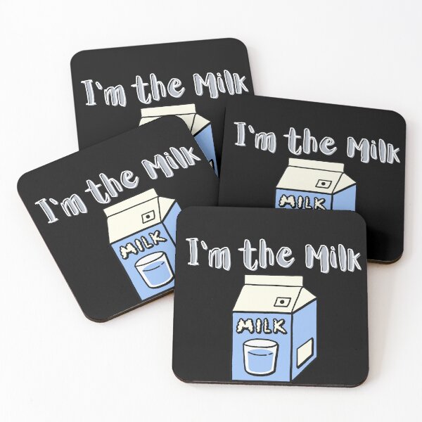Item preview, I’m the Milk – Cute Cartoon Milk Carton Couple Design designed and sold by XyoticStudios.