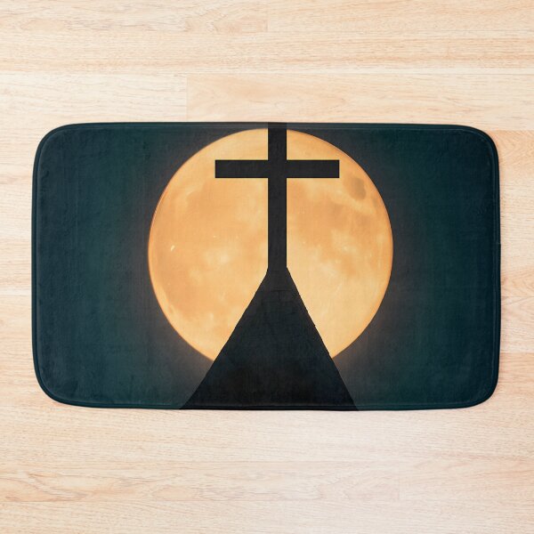 Item preview, Church Steeple in Full Moon designed and sold by Pastor Reeves Studio.