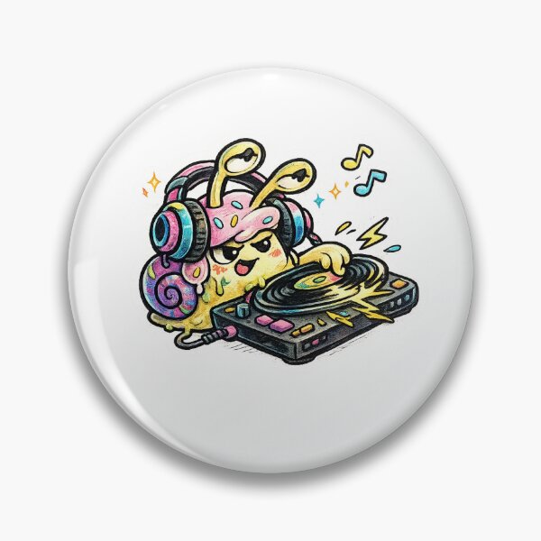 Item preview, DJ snail designed and sold by ThePlacee.