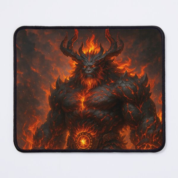 Item preview, Gigantic Monster of Lava designed and sold by fantasyai3.