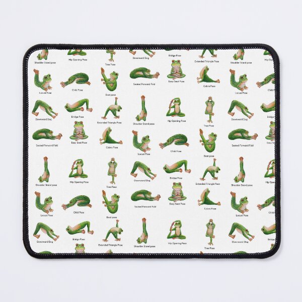 Item preview, 12 Frog Yoga Poses designed and sold by Roy & Tiffany.