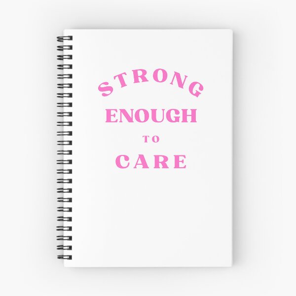 Item preview, Strong Enough to Care Nurse Quote designed and sold by Bongsheila.