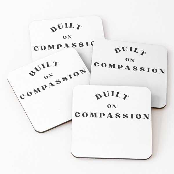 Item preview, Built on Compassion Nurse Quote designed and sold by Bongsheila.