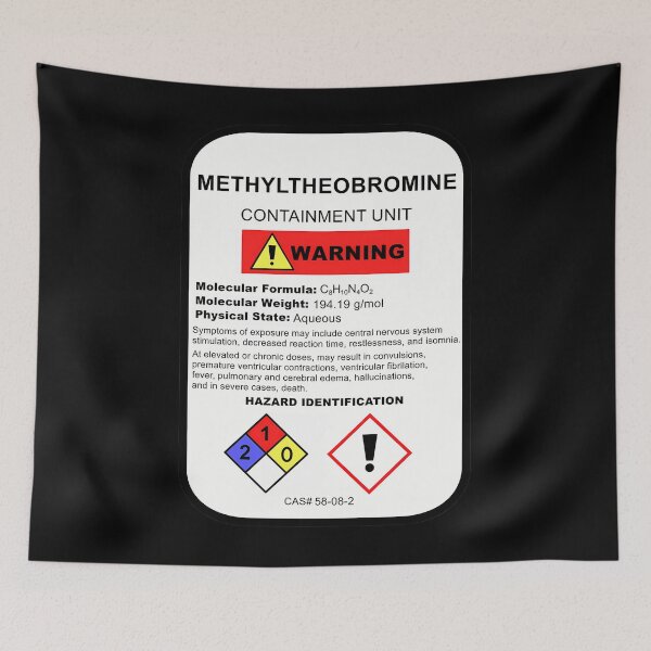 Item preview, Caffeine Warning Label Parody designed and sold by awkidmwf29.