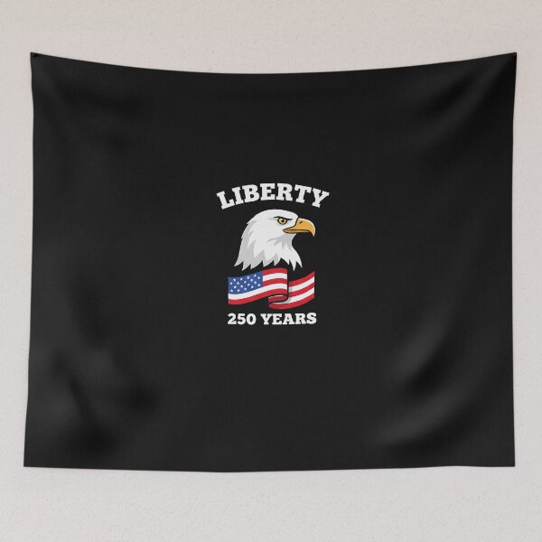 Item preview, Patriotic Eagle and Flag 250 Years 1776-2026 4th of July designed and sold by Happycapyco.