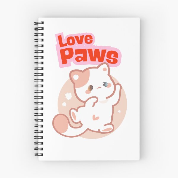 Item preview, Love Paws – Cute Cat Lover Shirt | Kawaii Cat Valentine Gift designed and sold by Cozy Cat Collective.