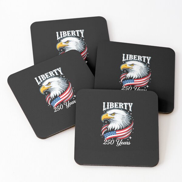 Item preview, Patriotic Eagle and Flag 250 Years 1776-2026 4th of July designed and sold by Happycapyco.