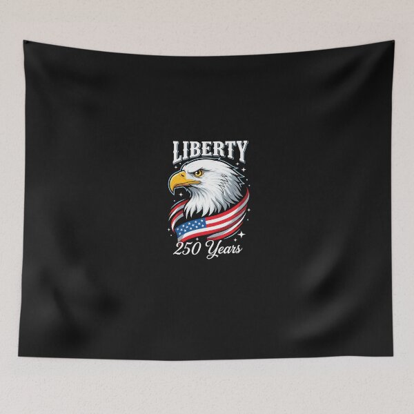 Item preview, Patriotic Eagle and Flag 250 Years 1776-2026 4th of July designed and sold by Happycapyco.