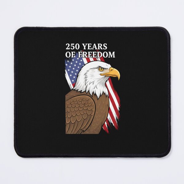 Item preview, Patriotic Eagle and Flag 250 Years 1776-2026 4th of July designed and sold by Happycapyco.