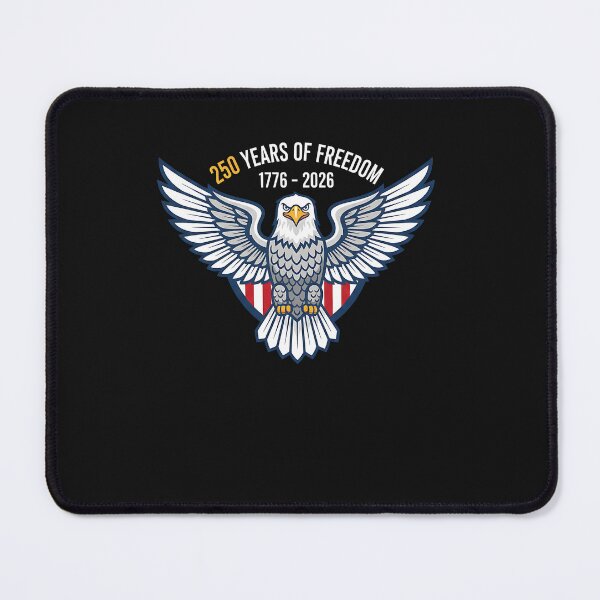 Item preview, Patriotic Eagle and Flag 250 Years 1776-2026 4th of July designed and sold by Happycapyco.