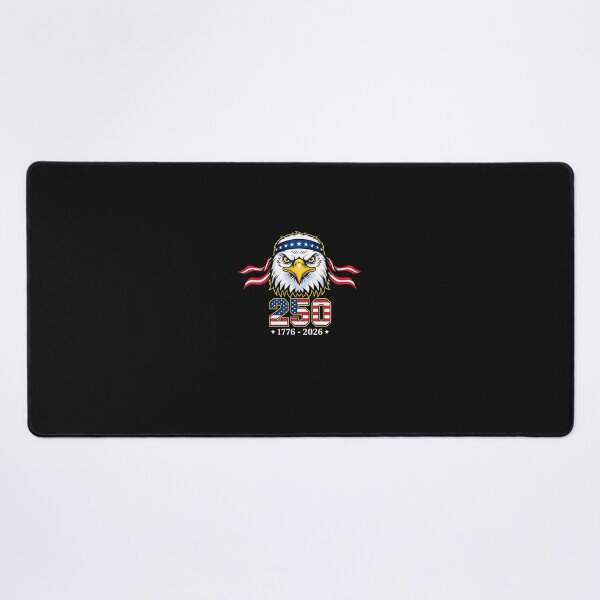 Item preview, Patriotic Eagle and Flag 250 Years 1776-2026 4th of July designed and sold by Happycapyco.