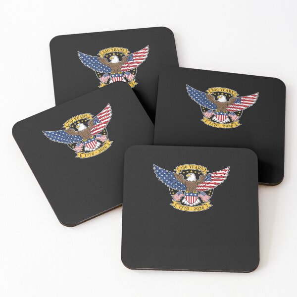 Item preview, Vintage Eagle USA Flag 250 Years 1776-2026 250th Birthday designed and sold by Happycapyco.