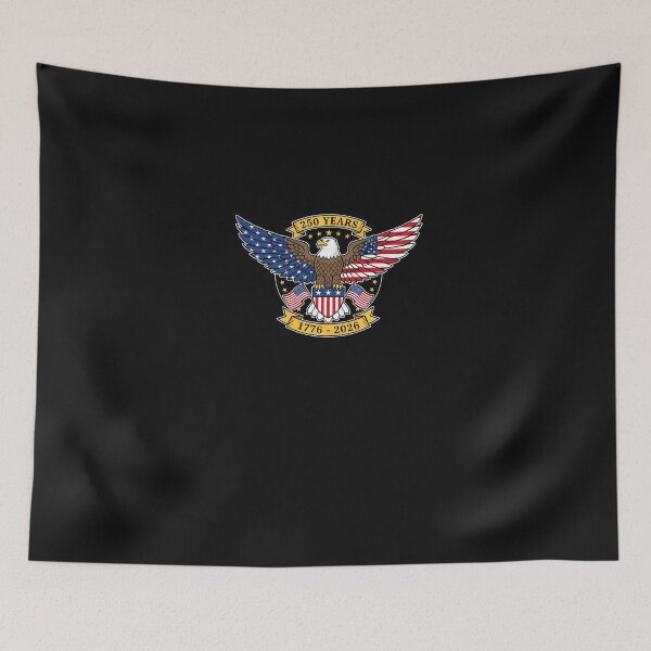 Item preview, Vintage Eagle USA Flag 250 Years 1776-2026 250th Birthday designed and sold by Happycapyco.