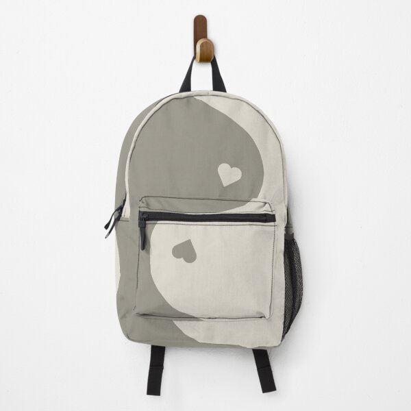 Item preview, Pearl Bush And Pale Oyster Yin Yang Heart designed and sold by STUDIO MORE Los Angeles.