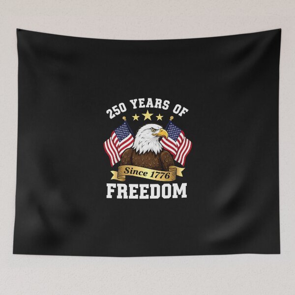Item preview, Vintage Eagle USA Flag 250 Years 1776-2026 250th Birthday  designed and sold by Happycapyco.